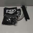 Grim Reaper Costume, Scary Halloween Costumes for Adults Unisex, With Scythe, Glow Gloves, Skull Mask, Suitable for Halloween Party, Dead Vampire Cosplay Ball, Horror Atmosphere Decoration, One Size