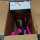 Kick Scooter for Kids 3-7 Ages - Light Up 3 Wheel Scooters,Lean-to-Steer,Three Adjustable Height Scooter for Kids, Wide Dual Rear Wheels,Safe Stable Ride for 3-5,5-7 Year Old Girl Boy Kid