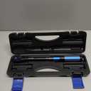 UPGRADE 3/8" Drive Click Torque Wrench,5-50Ft.Lb,Dual-Direction Adjustable 72 Tooth Click Torque Wrench for Bike, Motorcycle,Professionals & DIYers,Blue