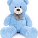 MaoGoLan Giant Teddy Bear Plush Toy - Ultra Soft & Cute Large Stuffed Animal 39 inches, Perfect for Baby Showers, Birthdays, Valentine Day Gifts (Kids, Couples, Family),Blue