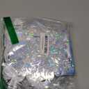 Kolldenn 12 Pcs Glitter Winter Snowflake Paper Bags Snowflake Party Favors Gift Bags with Handle for Winter Holiday Birthday Wonderland Party Supplies Candy Treat Goodie