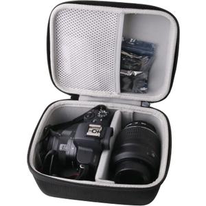 Hard EVA Carrying Case Compatible with for Canon EOS Rebel T100 DSLR Camera/EOS Rebel T8i EF-S/Rebel T7 DSLR Camera/EOS M50 Mark Kit Camera case
