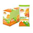 PROBAR Bolt Energy Chews for Running & Cycling – Organic Sports Nutrition Gummies with Electrolytes & B Vitamins, Fast Carb Endurance Fuel, Vegan Gluten Free Non-GMO, Orange (12 Pack) (EXP 06/11/27)
