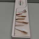 Astercook Knife Set, 13 Pieces Kitchen Knives Set with Healthy Anti-Rust Coating, Dishwasher Safe, Stainless Steel Chef Knife Sets with 6 Blade Guards, Perfect Holiday Gifts for Kitchen