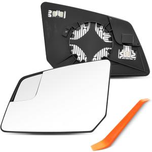 Compatible with Chevrolet Chevy Traverse, GMC Acadia Driver Side Mirror, 2013 2014 2015 2016 2017, Left Side Mirrors with Backing Plate, Power Heated