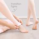 Girls Women Dance Ballet Tights Convertible Transition Leggings for Kids Students Tights 60D (Toddler/Kids/Women) (9-14 Years, 3 Pairs - Ballet Pink)