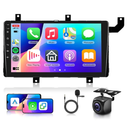 2+64G Android Car Radio Stereo for Toyota Tacoma 2016-2021 with Wireless Carplay Android Auto, Rimoody 9'' Touchscreen Head Unit with Mirror Link WiFi GPS Bluetooth FM/RDS EQ Backup Camera SWC