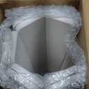 24"(L)16"(W) Foldable Stone Dish Drying Mat Fast Dry and Quickly Absorbed Collapsible Drying Mat, Protection Kitchen Counter , Diatomaceous Earth Food Grade Stone Drying Trays (White, 16*24 inch)