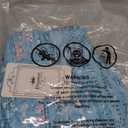 Disamer Beach Dresses for Women 2025 Vacation Swim Cover up V-Neck Summer Dress Button Down Sleeveless Boho Floral Sundress (Medium, Dewdrop Blue)