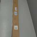 LazBlinds No Tools No Drill 1" Vinyl Mini Blinds, Cordless Blinds for Windows, Light Filtering Horizontal Window Blinds & Shades, 34" W x 36" H, White