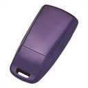 TANGSEN Smart Key Fob Case Blue TPU Protective Cover Compatible with Audi A4 A5 A6 Q5 Q7 R8 RS4 S5 SQ5 SQ7 TT TTS 3 5 Button Keyless Entry Remote Control Accessories (Purple)