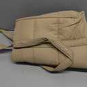 LOVEVOOK Laptop Bag for Women, Puffer Tote Bag for Work 15.6 Inch Large Computer Briefcase for Teacher Nurse, Quilted Lightweight Casual Shoulder Bag For Travel, Daily