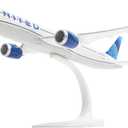 SkyMarks Flight United 787-10 1/200 Airplane Model True to Scale with a Design Perfect for Ages 14+