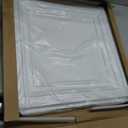 Art3d PVC Ceiling Tiles, 2'x2' Plastic Sheet in White (24-Pack), 24"x24"