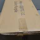 QILLOWAY Outdoor Chaise Lounge Cushion,All Weather High-Density Foam Recliner Chairs Replacement CushionsPurple.