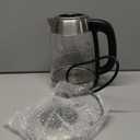 Electric Tea Kettles Glass for Boiling Water, Speed-Boil Electric Kettle,Hot Water Boiler Heater, Borosilicate Glass Teapot, Auto Shut-Off & Boil-Dry Protection, 1.8 Liter (glass)