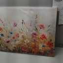 crmotu Large Wall Art for Living Room, Flower Market Botanical Prints, Floral Nature Decor Canvas Pictures, Meadow Wildflower Rustic Home Decorations, Modern Bedroom Farmhouse Wall Decor 24"X48"