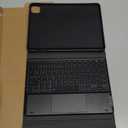 CHESONA for iPad Air 11 Inch Case with Keyboard M3/M2 (2025/2024), 7-Color Backlight, Multi-Touch Trackpad, 2 Wireless Channels, for iPad Pro 11 (4th/3rd/2nd/1st Gen) & iPad Air 5th & 4th Gen, Black