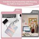 2026 Planner, Weekly and Monthly Calendar Academic Planner, Jan 2026 - Dec 2026, Planning Agenda Book for Desk Accessories and School Supplies - Letter Size(8.5'' x 11'')