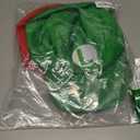 2pack Costume Hats Anime Halloween Copslay Unisex Adult Cosplay Cap (Red and Green)