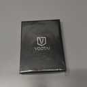 Slim Wallet for Men, Christmas Stocking Stuffers Gifts for Men Him, White Elephant Gifts for Adults Husband Boyfriend, RFID Blocking Minimalist Wallet for Men with Money Clip, Credit Card Holder (Classic Black & Orange)