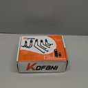 Boho Living Jada Premium Woven Design, Living Room Décor, Decorative Throw, (1) 18" x 18" Pillow Cover with Insert, Black