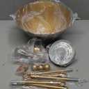 11 Inch Pendant Lights Kitchen Island - Small Farmhouse Light Fixtures Gold Cone Shade, Adjustable Height Industrial Ceiling Light Chandeliers for Kitchen Hallway Bedroom Foyer Dining Room