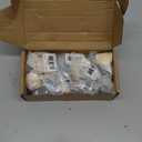 Polished Brass Cabinet Knobs 20 Pack, Solid Gold Round Knob for Drawers Dresser, 1 1/5 Diameter Pull Handle