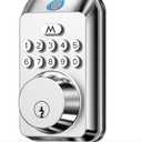 Fingerprint Door Lock - Keyless Entry Door Lock, Electronic Keypad Deadbolt, Smart Locks for Front Door - Auto Locking, Biometric,One-time Codes,Easy to Install (Satin Nickel)