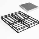 ZIYOO King Box Spring, 7 Inch Metal Box Springs, Strong Metal Frame Support for 1500lbs, Mattress Foundation, Easy Assembly, No Noise