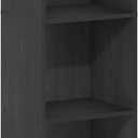 Furinno Luder Bookcase / Book / Storage, 5-Tier Cube, Blackwood