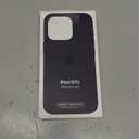 Apple iPhone 16 Pro Silicone Case with MagSafe and Camera Control: Lightweight Phone Case, Wireless Charging Compatible, Smooth Matte Finish, Black