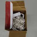 Clear Warm White Christmas Tree Lights - 6.3 ft String of 35 Incandescent Mini Bulbs Multifunctional Lighting Modes, for Decorative, Bedroom, Outdoor, Xmas Twinkle Lights with White Wire Total 6.6 ft