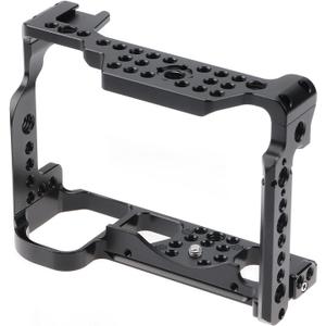 Aluminum DSLR Camera Cage Grip for Nikon Z5/Z6/Z7/Z6II/Z7II Video Rig (Camera cage)
