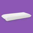 Purple Harmony Pillow – Talalay Latex Foam Cooling Pillow for Combo or Side Sleepers, 360º Hex GelFlex Grid for No-Pressure Support and Luxurious Weightless Feel - King, Medium Feel, Low Height