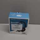 AOC Wireless Headset with Mic for Work with Noise Cancelling Mic for Clear Calls, 30H Playtime PC Bluetooth Headphones and Multipoint Connect to Laptop Computer and Mobile, Wired or USB Dongle- White