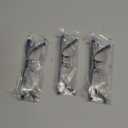 3 Pack Blue Light Blocking Reading Glasses for Men, Stylish Half Frame Metal Computer Readers, Lightweight Spring Hinge Eyeglasses Anti Eyestrain/Glare/UV (Black, 1.5)