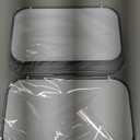 2 Pack Wipes Dispenser, Wipe Holder for Baby & Adult, Seposeve Refillable Wipe Container, Keeps Wipes Fresh, One-Handed Operation. Non-Slip, Easy Open/Close Wipes Pouch Case(2 Grey)