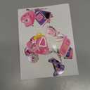 48pcs Y2k 2000s Party Cupcake Toppers Y2K Decorations Early 2000s Pink Party Cake Cupcake Decorations for 00s Hot Girls Women Teen Pink Birthday Party Supplies