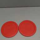 Pyrex 7201-PC 4 Cup Red Food Storage Replacement Lid (2-Pack) - Made in USA