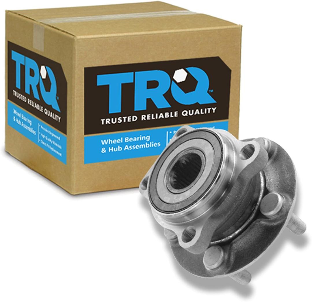 TRQ Front Wheel Bearing and Hub Assembly Compatible with 05-14 Subaru Legacy 05-14 Outback 09-14 Forester 12-14 Impreza 13-14 XV Crosstrek