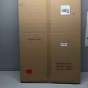 DOLLAR BOSS Wood Slat Acoustic Panels for Wall, 46.5" x 23.8" 2Pcs Soundproof Absorbing Wall Panel with Wood Finish 3D Fluted, Matte Black