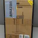 Perlegear Universal Swivel TV Stand Base for 3270 inch TVs, Height Adjustable Table Top TV Stand Mount with Tilt, Tempered Glass Base, Holds up to 88 lbs, Max VESA 400x400mm, PGTVS26