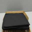 Amazon Basics Lightweight Super Soft Easy Care Breathable Microfiber 4-Piece Bed Sheet Set with 14-Inch Deep Pockets, Wrinkle Resistant, Full, Black, Solid