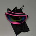 Large Dog Sunglasses, Dog Goggles Large Breed and Medium, UV Protection, Windproof, Dustproof and Snowproof. Shatterproof Lens, Adjustable Strap (Pink)