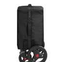 Radio Flyer Voya Quad Stroller Wagon Travel Cover, Black, Protective Travel Bag with Comfort Grip Handles, Durable Design, Compatible with Voya Quad Wagon, Essential Stroller Accessories