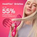 Wet Brush Refresh and Extend Speed Dry Black Detangling Hair Brush -Vented Design and Ultra Soft HeatFlex Bristles Are Blow Dry Safe -Removes Dirt Excess Oils and Impurities-Charcoal Infused Bristles (1 Count (Pack of 1))