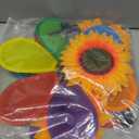 Sunflower Pinwheels Outdoor Wind Spinners Yard Garden, Lawn Pinwheels Bulk Colorful Flower Windmill Decorative (3 pcs)