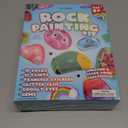 Dan&Darci Rock Painting Kit for Kids - Arts and Crafts for Girls & Boys Ages 6-12 - Craft Kits Art Set - Supplies for Rocks Paint - Best Tween Gift Ideas for Kid Activities Age 6 7 8 9 10 11 (Multi-color)