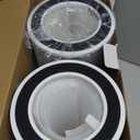 2 Pack HP302 HP201 Filter Replacement Compatible with Shark HP302 HP301 HP201 HP202 HP200 AP1000 HP232 HC501 502 MAX Clean Sense iq Air Puri-fier filterPart #HE2FKBAS, HE2FKBASMB